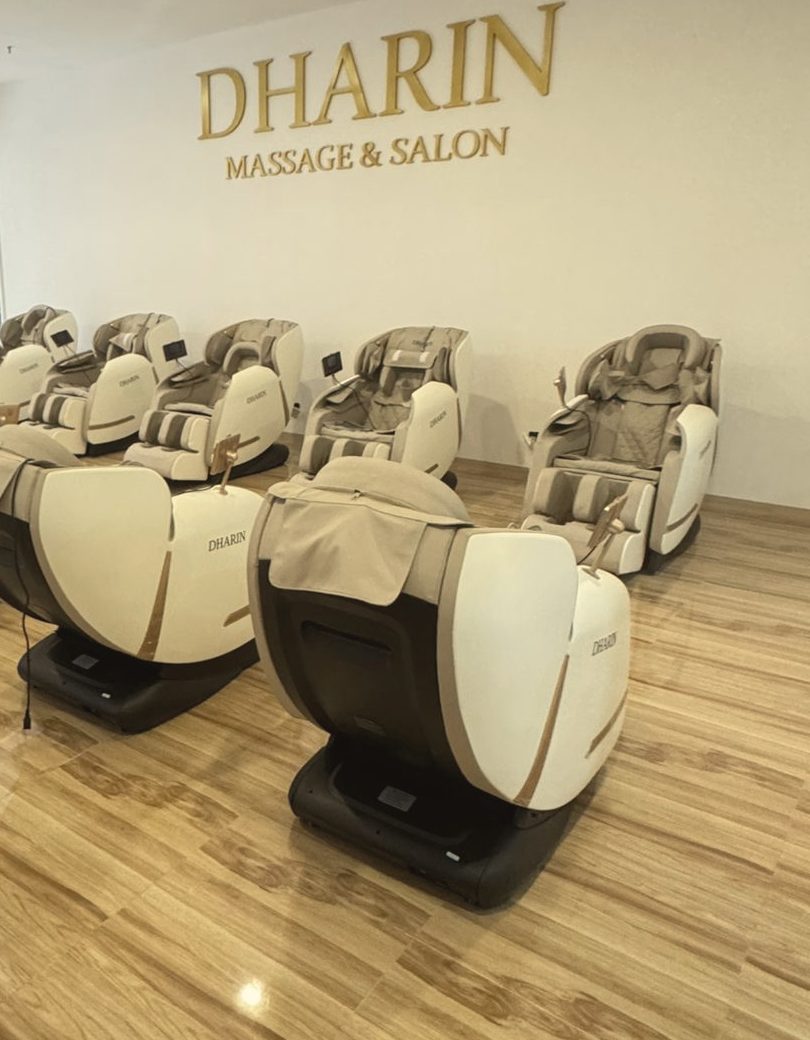 The Dharin zero-gravity chair lounge